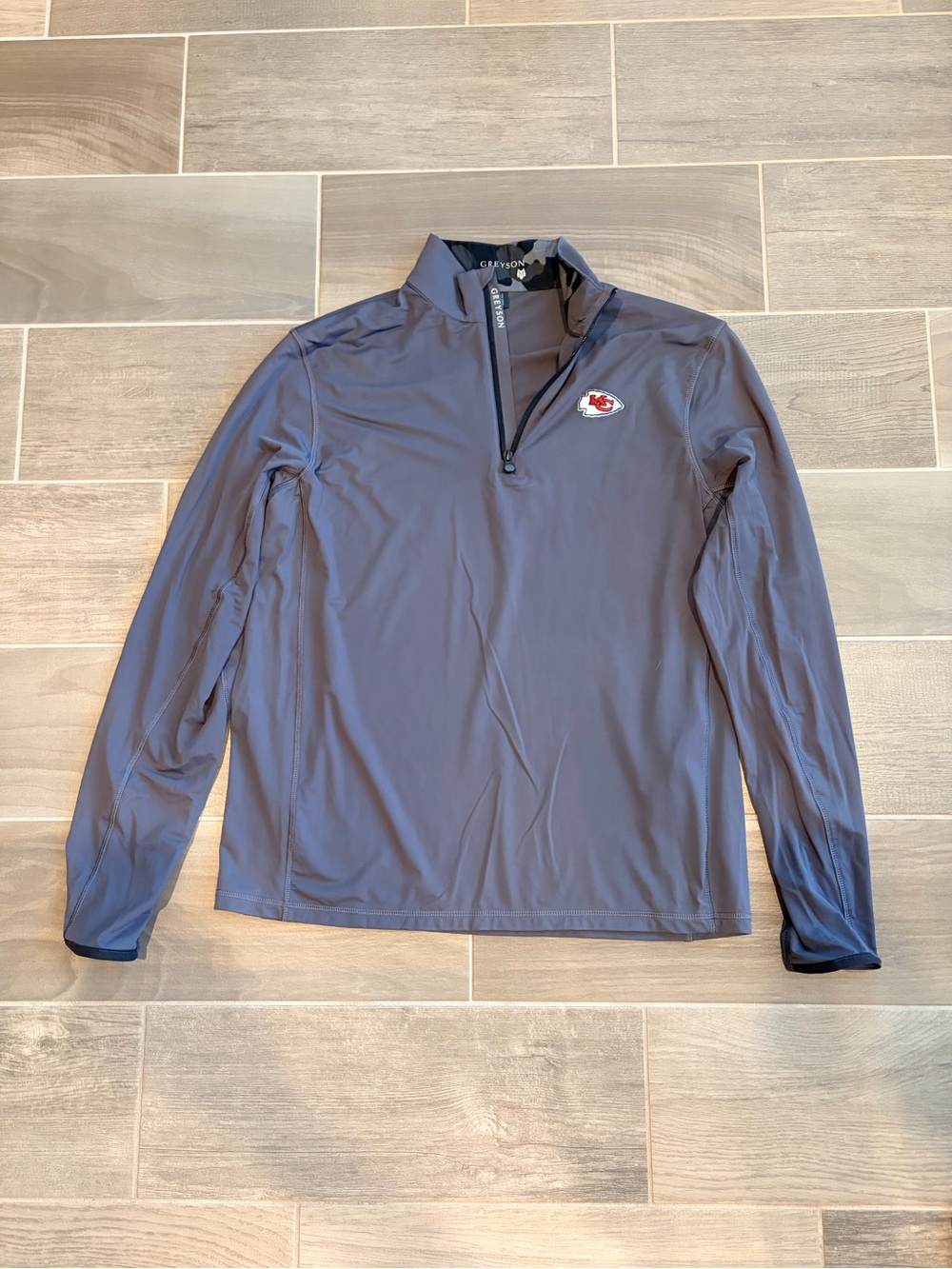 Greyson Men's Kansas City Chiefs 1/4-Zip Pullover
